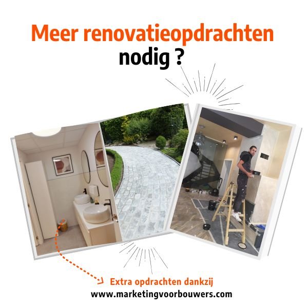Voorbeeld van een advertentie met renovatieprojecten